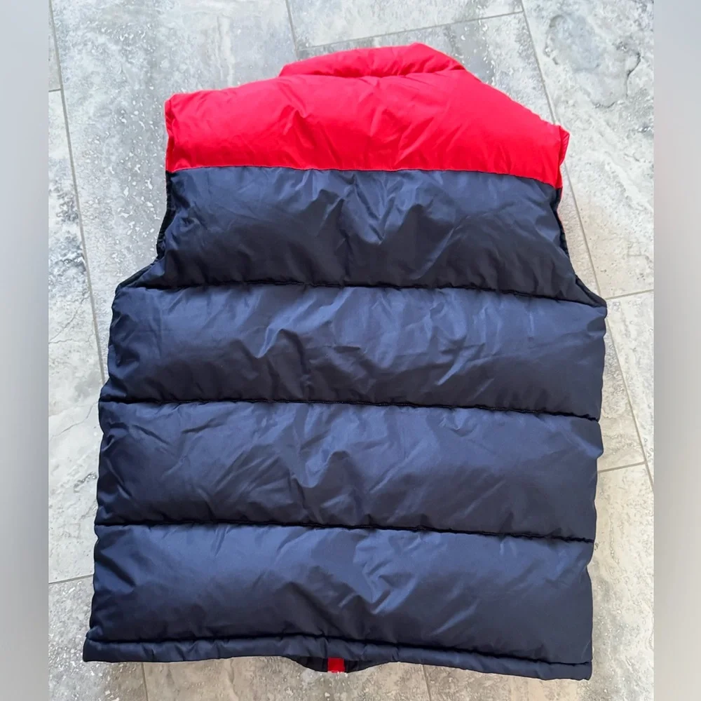 U.S. Polo Assn. Red and Navy Puffer Vest